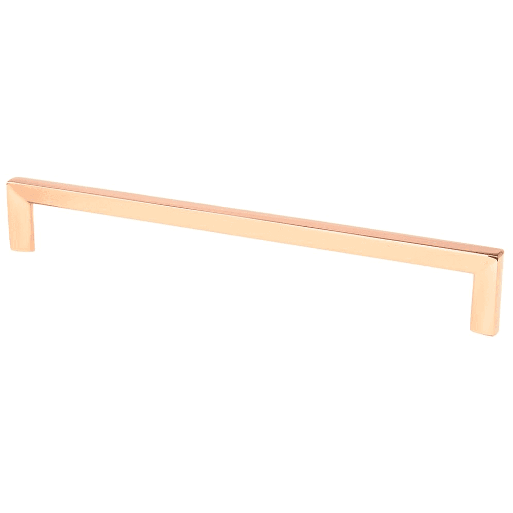 224mm Berenson Hardware Metro Bar Pull in Polished Copper