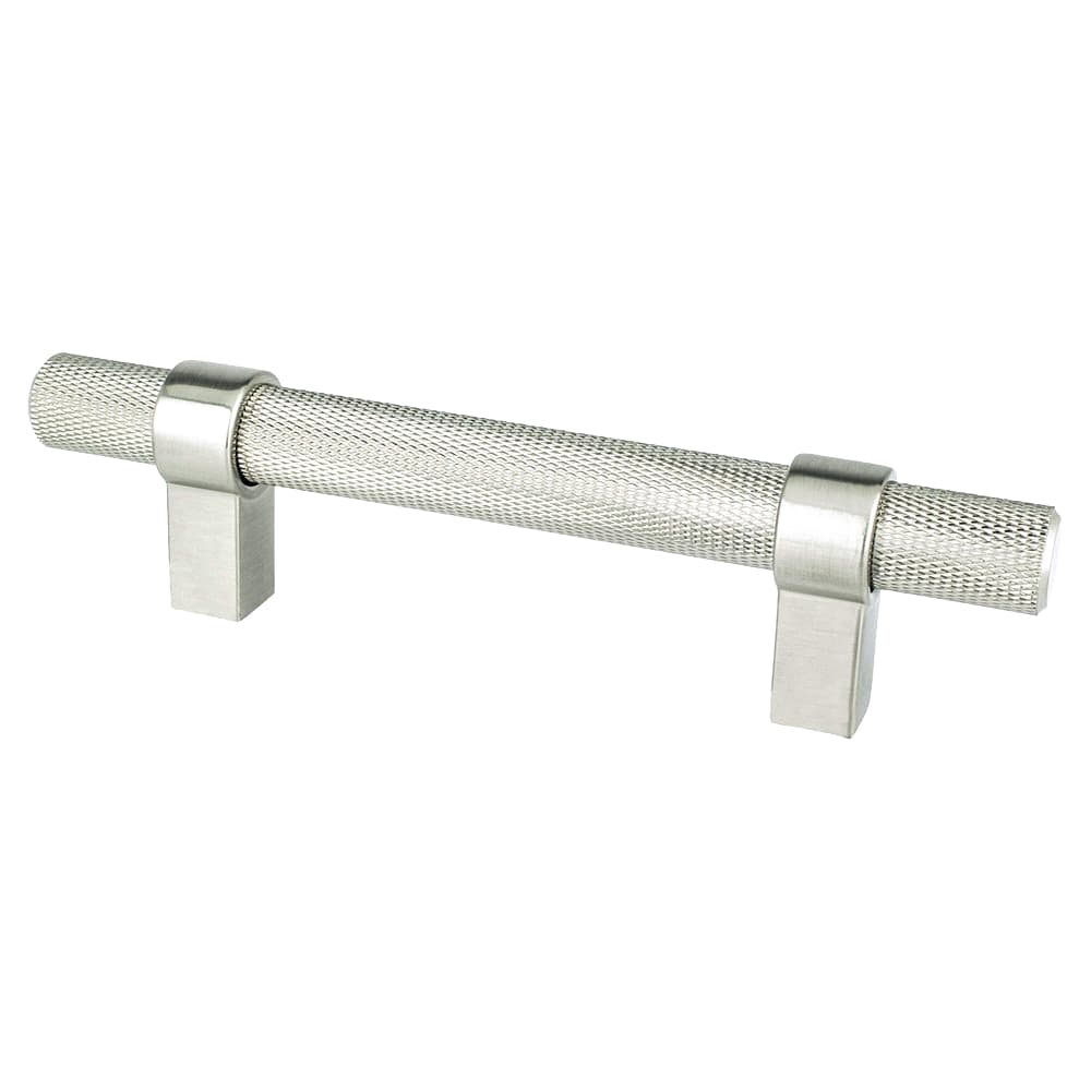 3-25/32" Radial Reign Bar Pull, Matte Black/Modern Brushed Gold - Alt Image 1