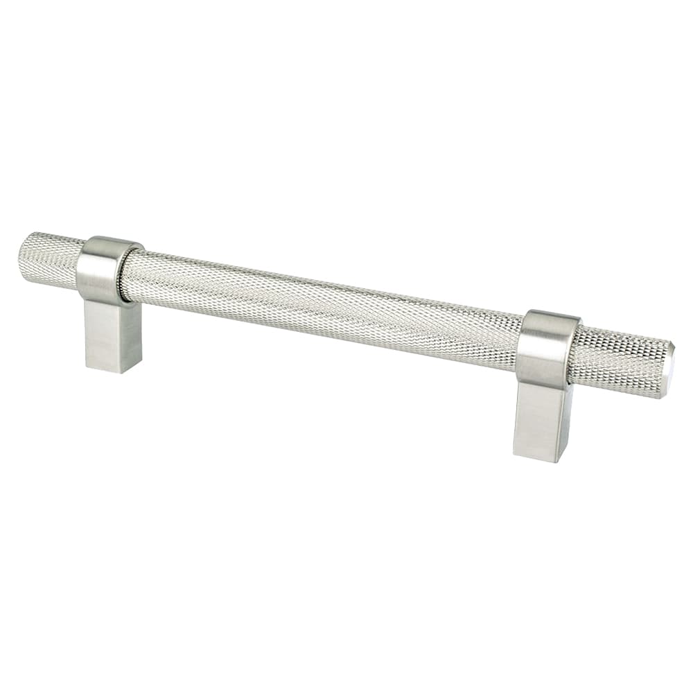 5-1/16" Radial Reign Bar Pull, Matte Black/Modern Brushed Gold - Alt Image 1