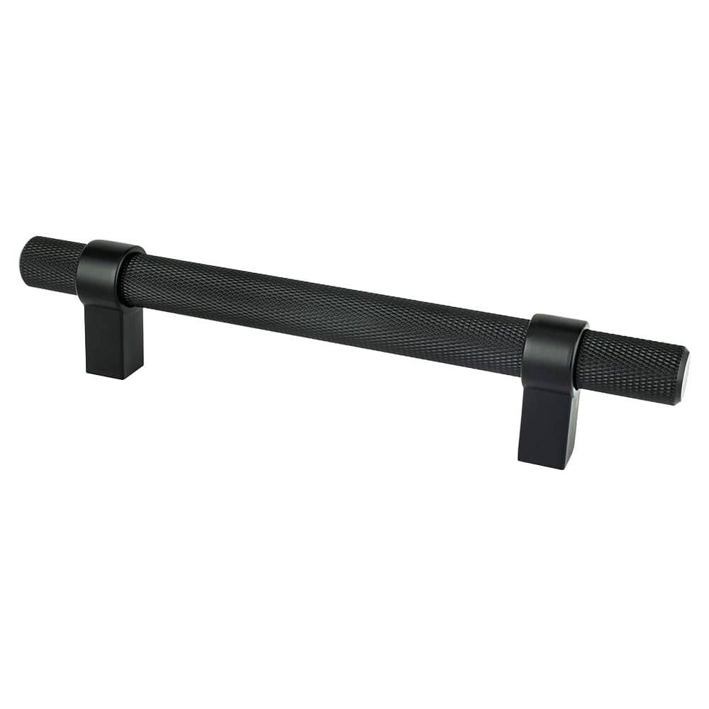 5-1/16" Radial Reign Bar Pull, Matte Black - Main Image