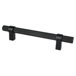 5-1/16" Radial Reign Bar Pull, Matte Black - Main Image