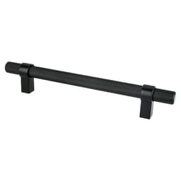 6-5/16" Radial Reign Bar Pull, Matte Black - Main Image