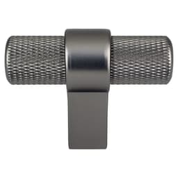 2" Radial Reign T-Handle Knob, Slate - Main Image