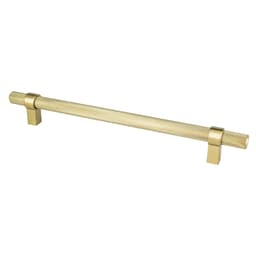 8-13/16" Radial Reign Bar Pull, Modern Brushed Gold - Main Image