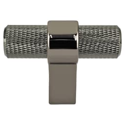 2" Radial Reign T-Handle Knob, Black Nickel - Main Image