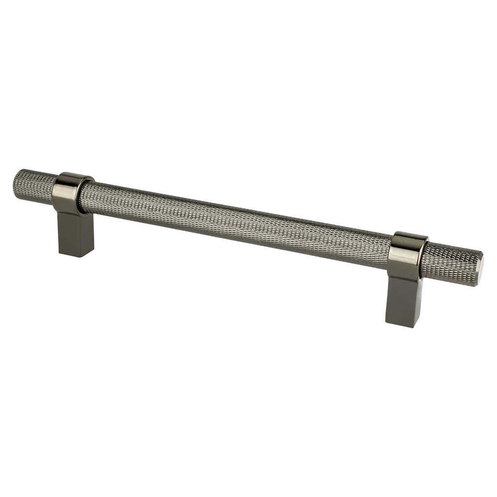 6-5/16" Radial Reign Bar Pull, Black Nickel - Main Image