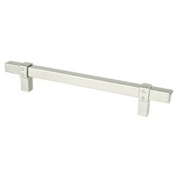 6-5/16" Rivet Rebel Handle Pull, Matte Black/Brushed Nickel - Alt Image 1