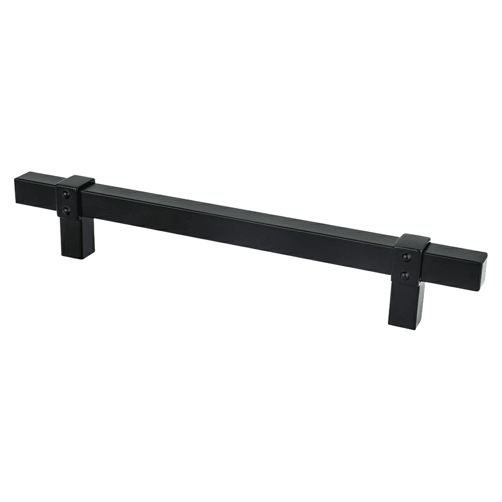 6-5/16" Rivet Rebel Handle Pull, Matte Black - Main Image