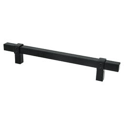 6-5/16" Rivet Rebel Handle Pull, Matte Black - Main Image