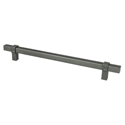 8-13/16" Rivet Rebel Handle Pull, Slate - Main Image