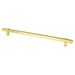 12" Rivet Rebel Appliance Pull, Modern Brushed Gold - Main Image