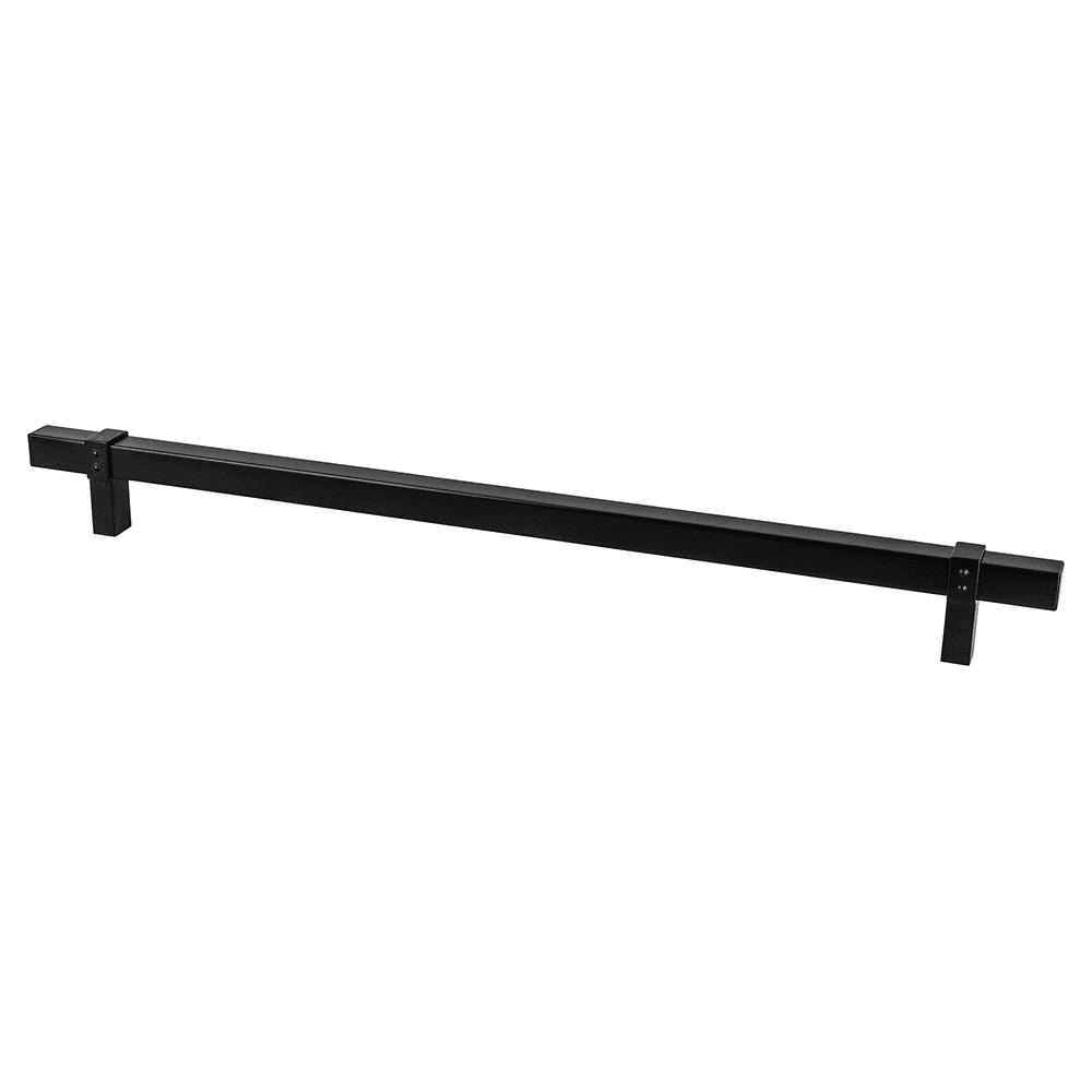 18" Rivet Rebel Appliance Pull, Matte Black Main - Image