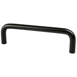 Matte Black Wire Pull for Commercial Cabinets - Berenson Hardware