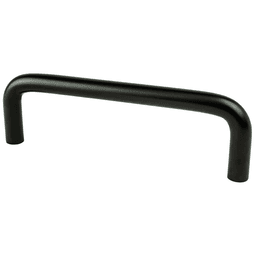 Matte Black 96mm Advantage Wire Pull for Commercial Cabinet Hardware