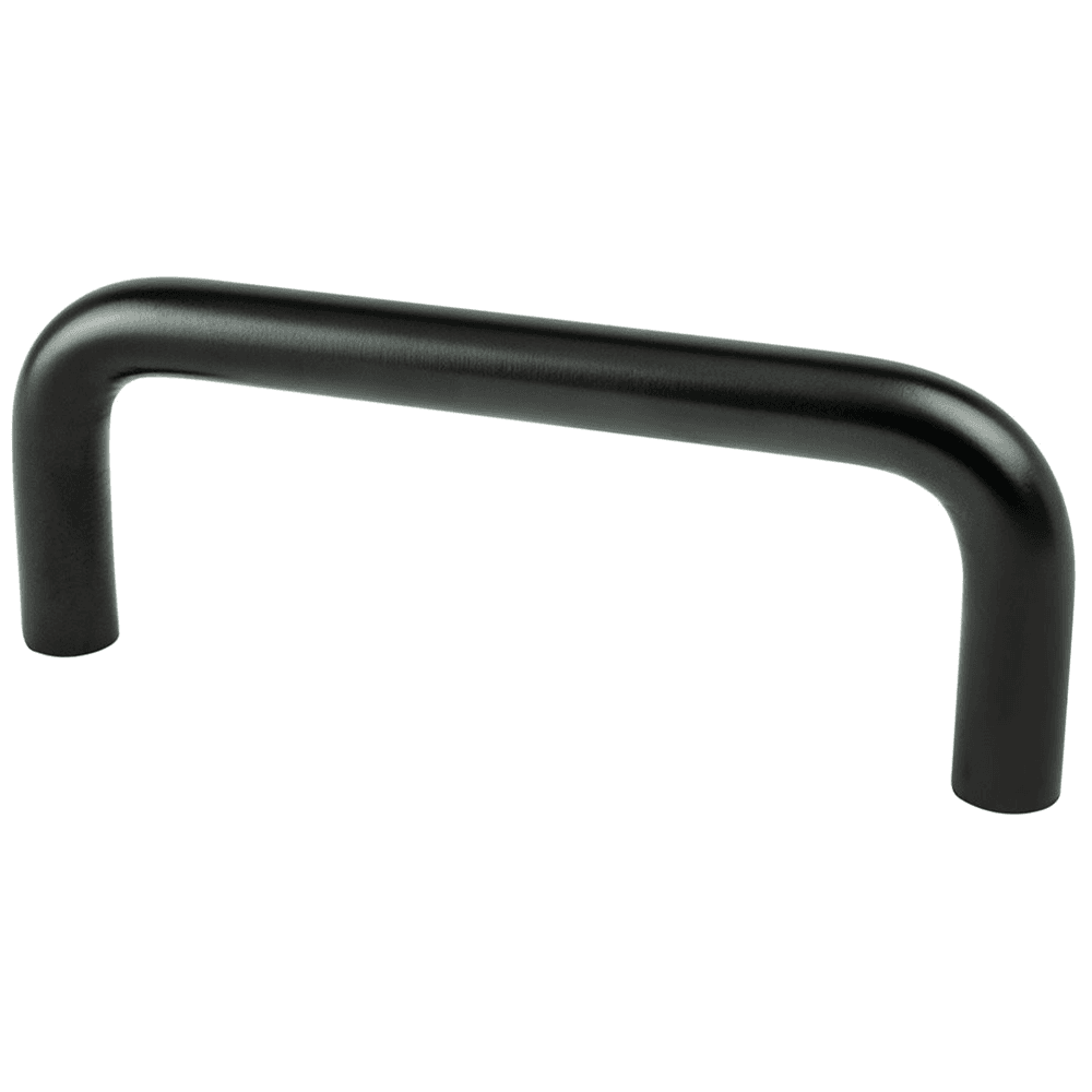 Matte Black Advantage Wire Pull for Commercial Cabinets - Berenson Hardware