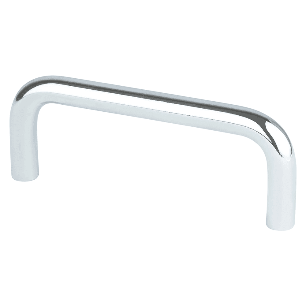 3" Zurich Wire Pull in Polished Chrome by Berenson Hardware - Image 2