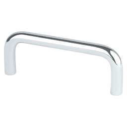 3" Zurich Wire Pull in Polished Chrome by Berenson Hardware - Image 2