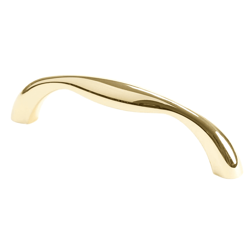 Polished Chrome Valencia Handle Pull - 96mm size - Berenson Hardware - Cabinet Pulls