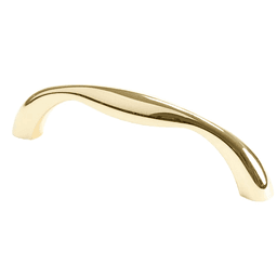 Polished Chrome Valencia Handle Pull - 96mm size - Berenson Hardware - Cabinet Pulls