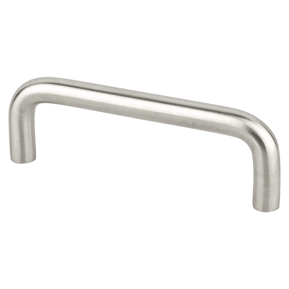 Contemporary Cabinet Pull - Stainless Steel - 3-25/32" Wire Pull - Berenson Hardware