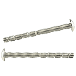 Stainless steel pull with sleek cylindrical handle design and seamless corner transition in Berenson Hardware's Stainless Steel Collection