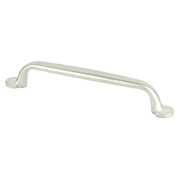 128mm Brushed Nickel Euro Classica Handle Pull by Berenson Hardware