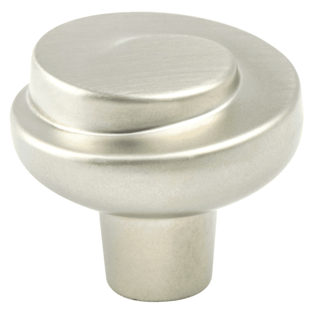 Rustic Black Nickel Round Knob for Cabinets and Furniture by Berenson Hardware