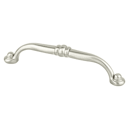 128mm Andante Handle Pull in Brushed Nickel finish by Berenson Hardware
