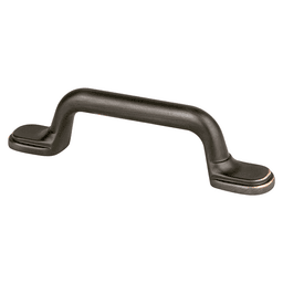 Berenson Hardware Vibrato Handle Pull in Verona Bronze with Thick Handle Construction