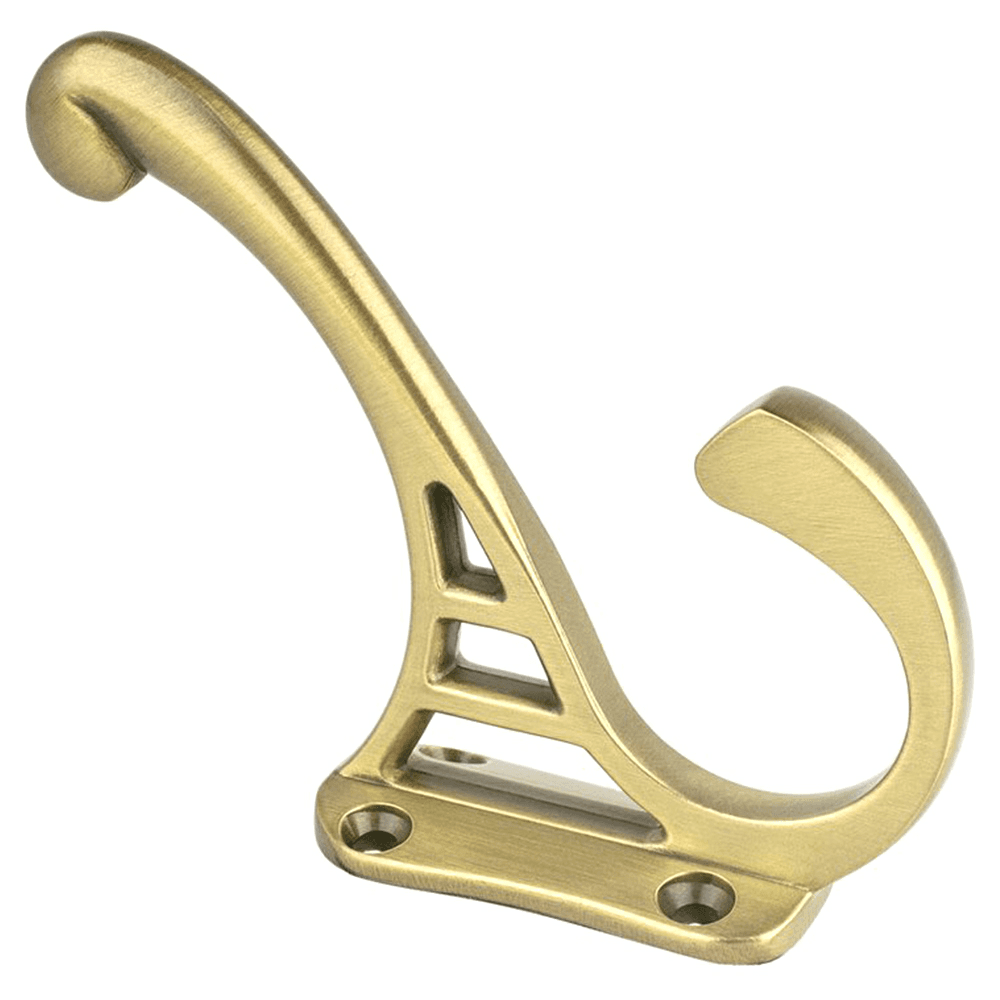 4" Prelude Coat Hook, Modern Brushed Gold (10/Box) - Main Image