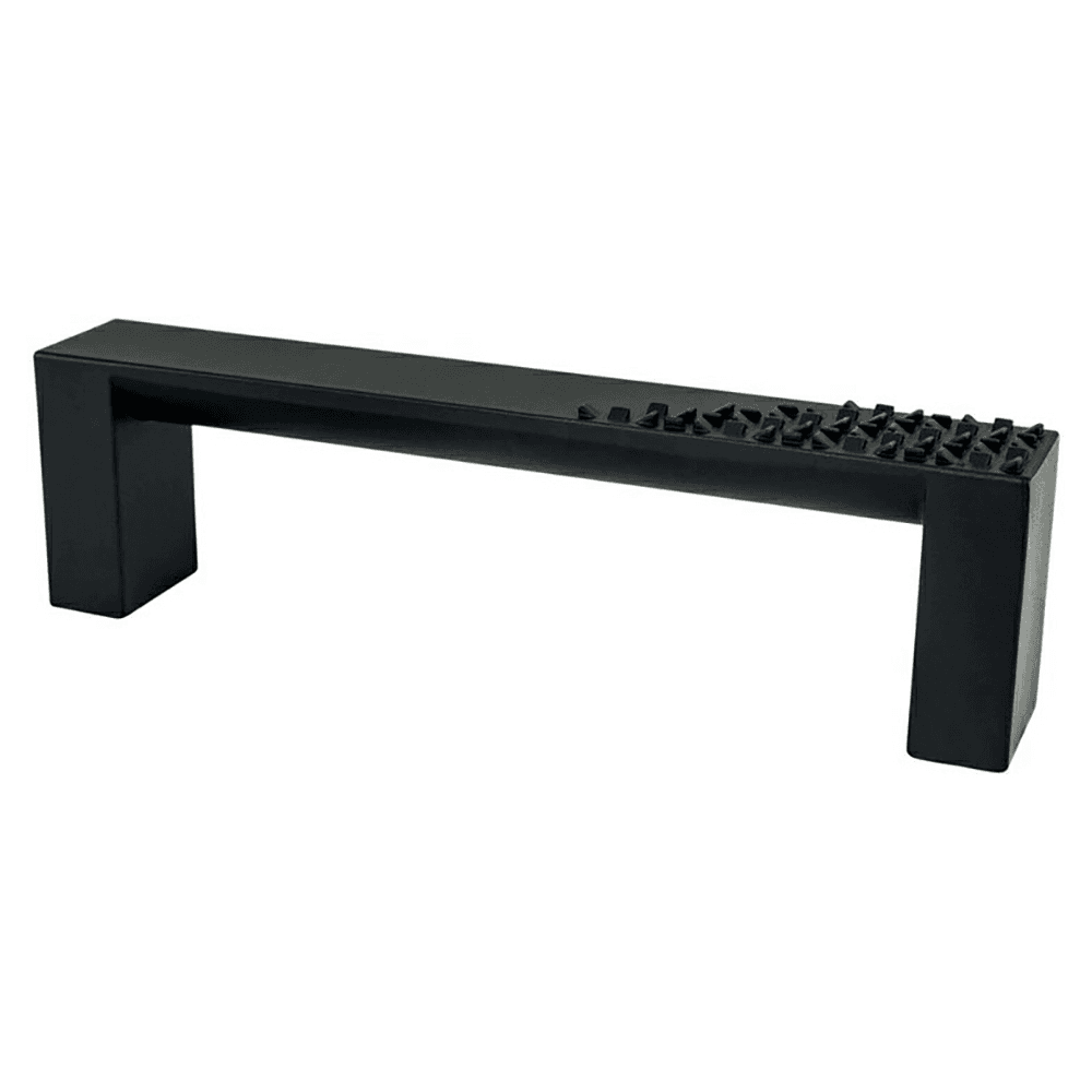3-25/32&quot; Roque Handle Pull, Matte Black Main - Image