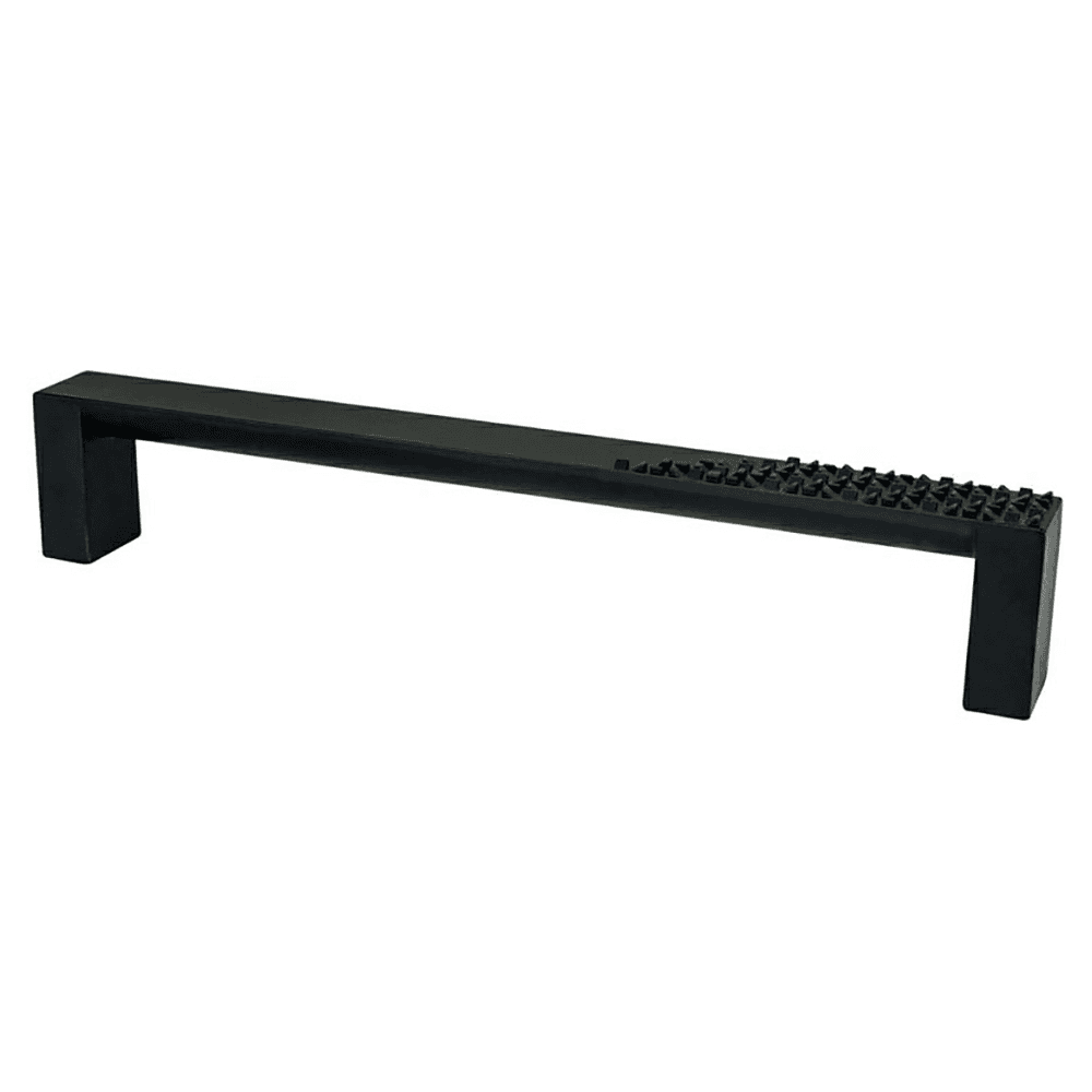 6-5/16&quot; Roque Handle Pull, Matte Black Main - Image
