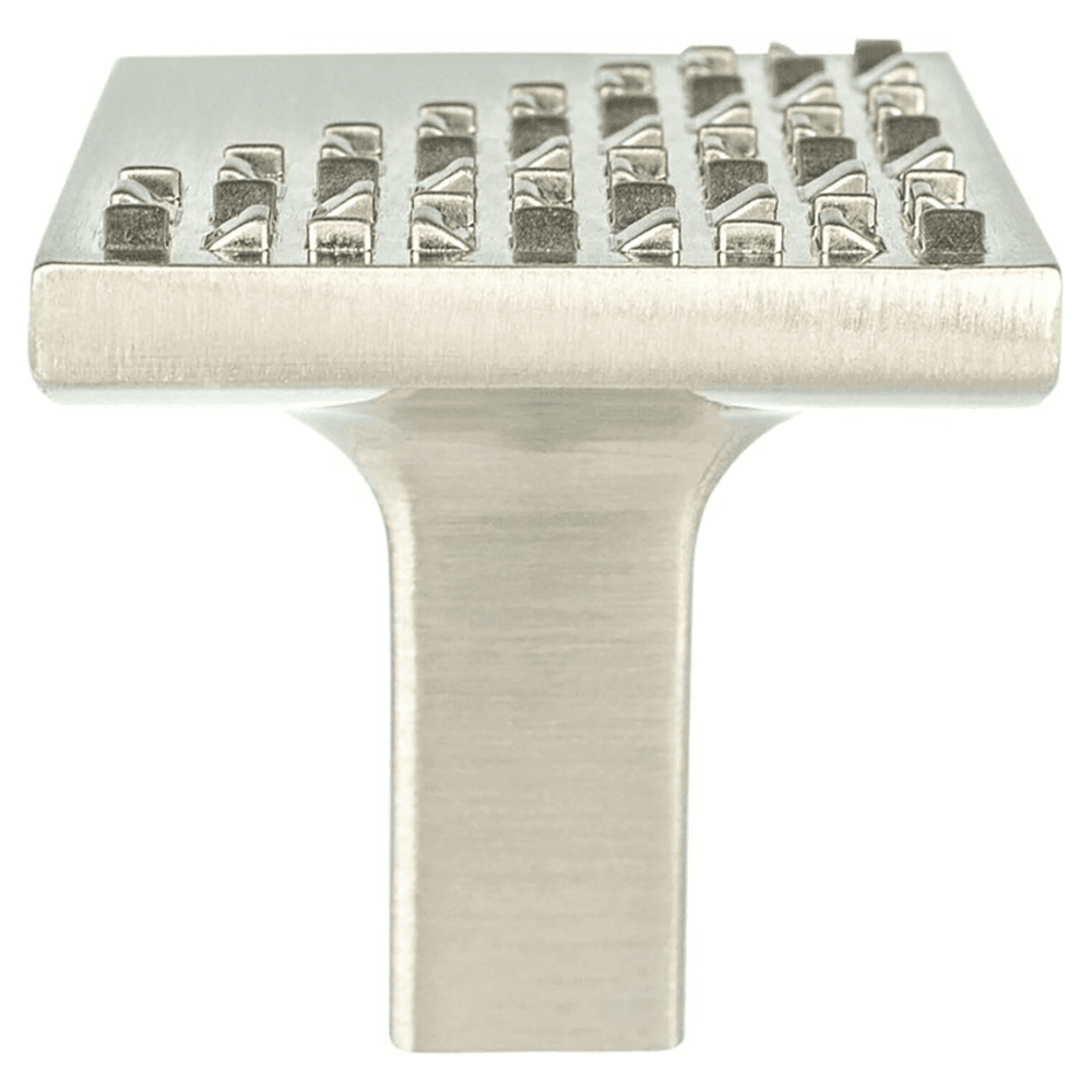 1-3/16&quot; Roque Square Knob, Brushed Nickel Main - Image
