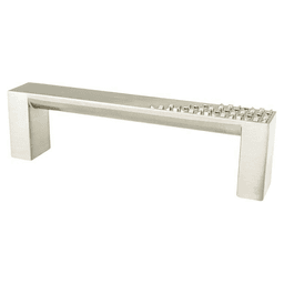 3-25/32&quot; Roque Handle Pull, Brushed Nickel Main - Image
