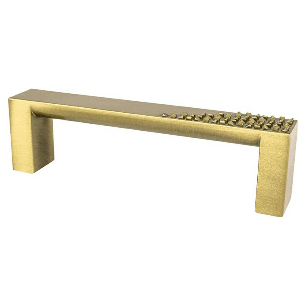 3-25/32&quot; Roque Handle Pull, Modern Brushed Gold Main - Image