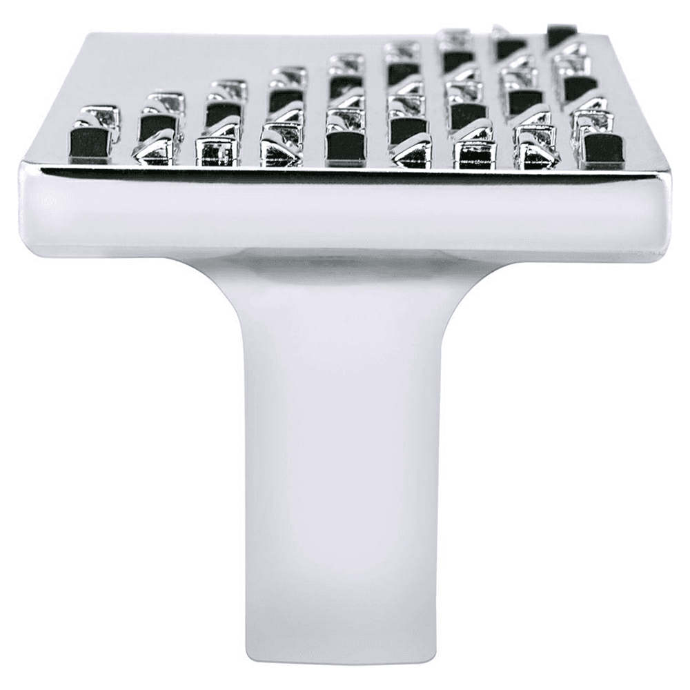 1-3/16&quot; Roque Square Knob, Polished Chrome Main - Image