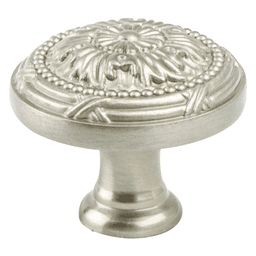 Close-up of Verona Bronze Toccata Round Knob by Berenson Hardware