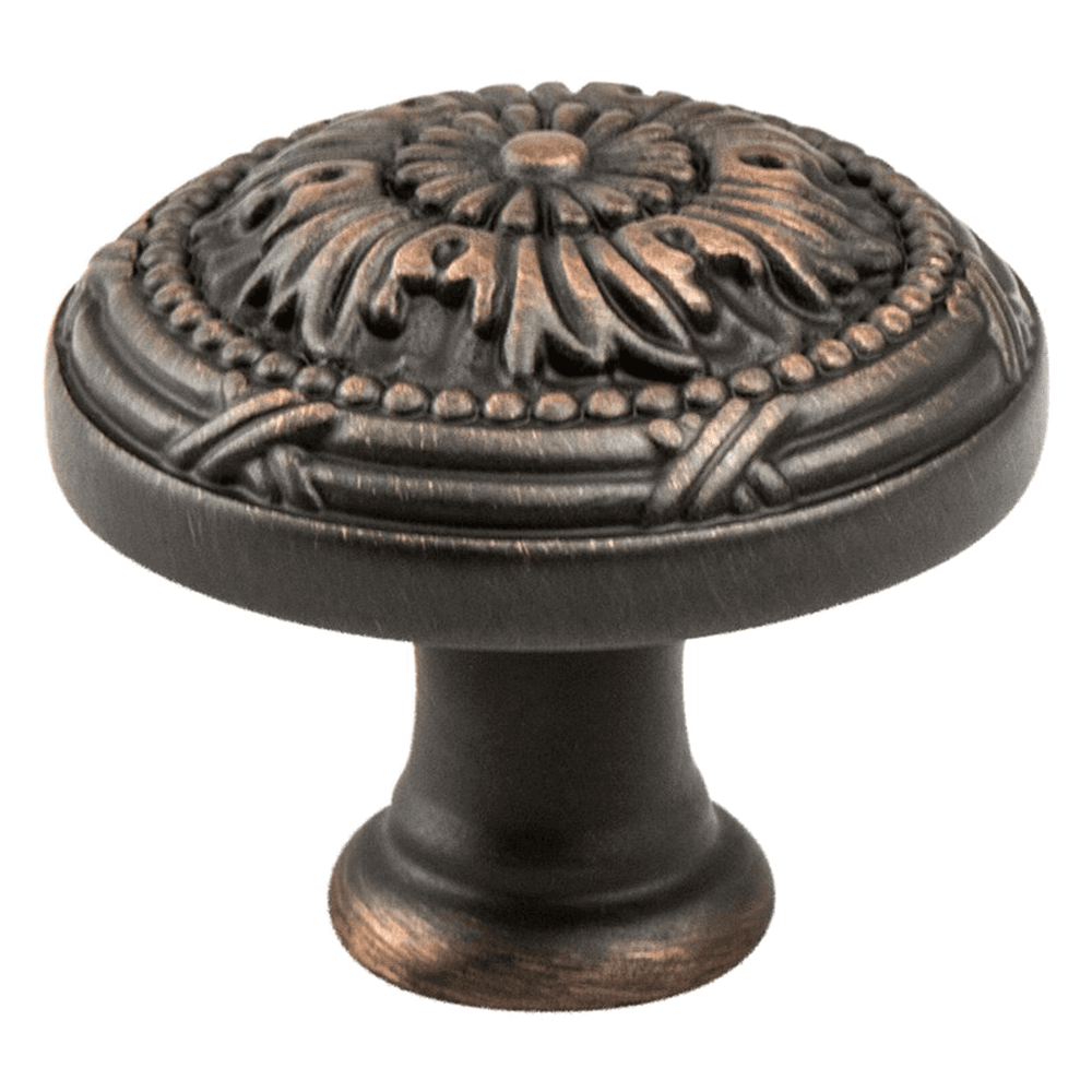 32mm Verona Bronze Toccata Round Knob by Berenson Hardware on white background