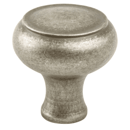 Berenson Hardware 42mm FortAc Round Knob in Weathered Nickel