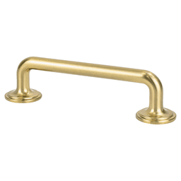 3-25/32" Folklore Appliance Pull, Modern Brushed Gold Main - Image