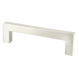 Contemporary Advantage One Matte Black Square Pull for Kitchen or Bath