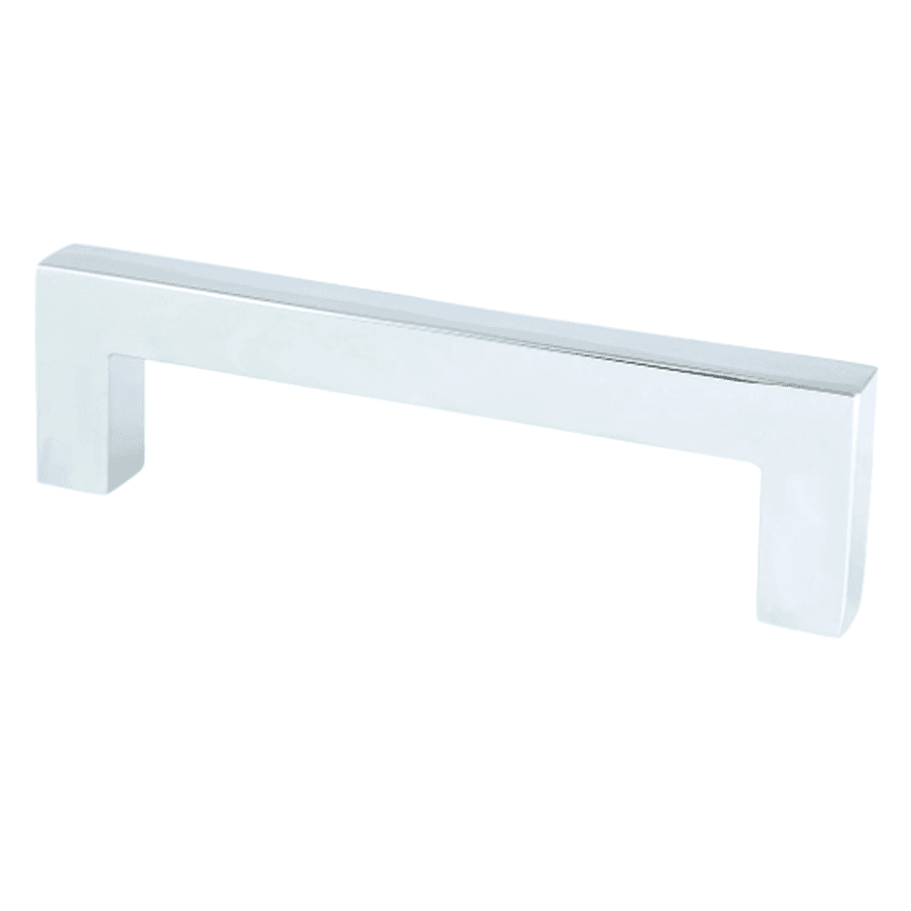 Berenson Hardware Contemporary Advantage One Square Pull in Polished Chrome