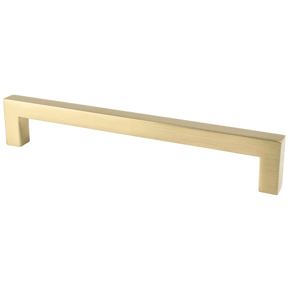 5-5/16" bar pull with squared design and elegant finish