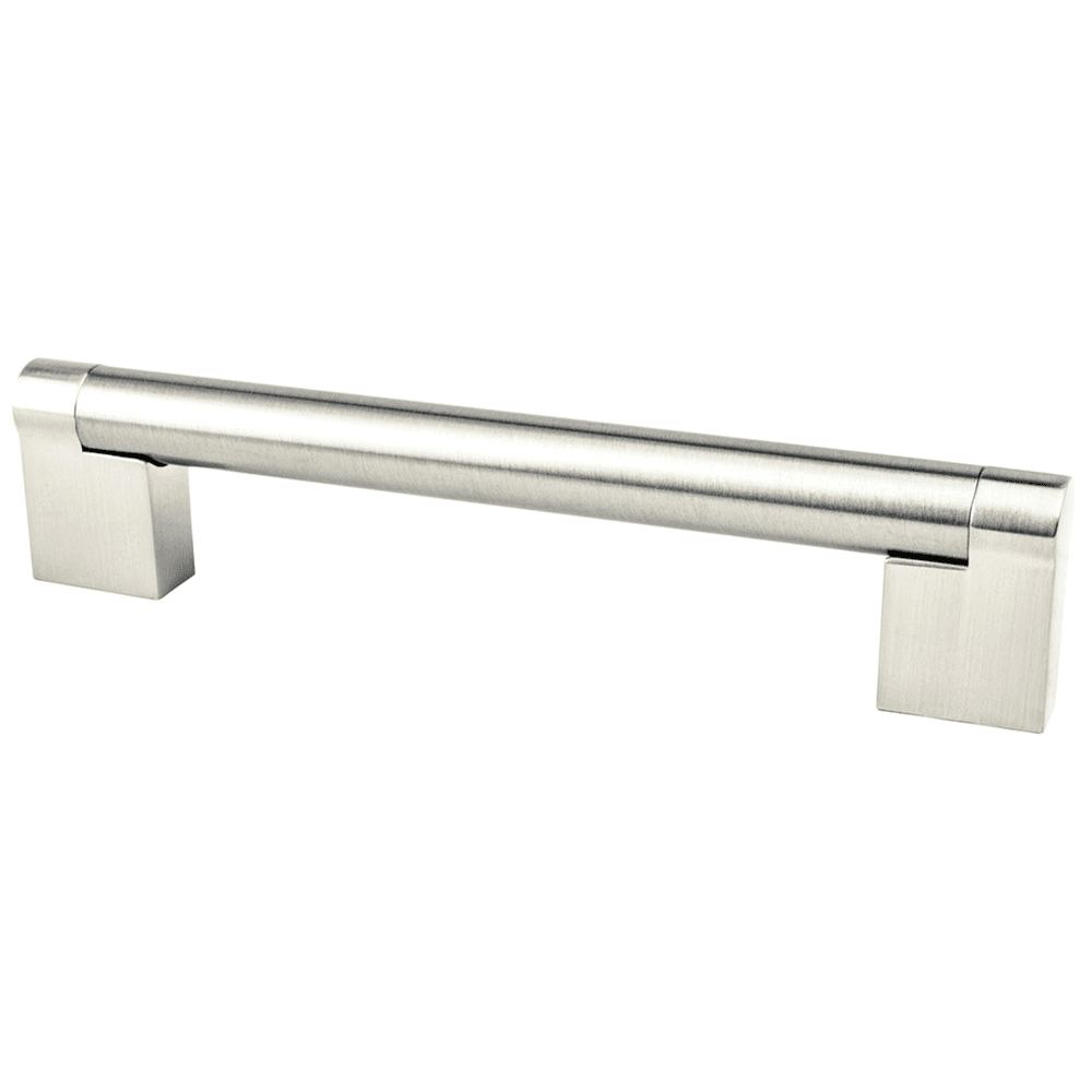 Berenson Hardware Contemporary Advantage Three Collection 5-1/16" Bar Pull in Brushed Nickel