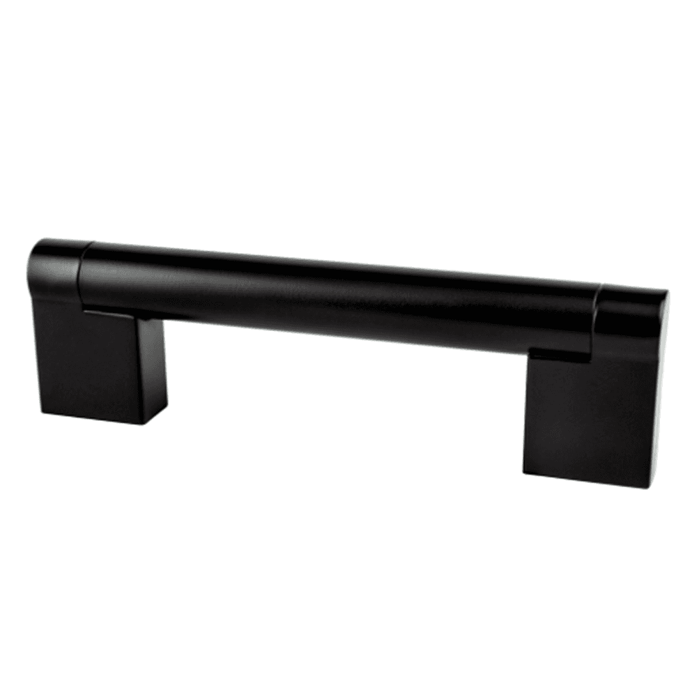Contemporary Advantage Three Bar Pull in Matte Black for Your Cabinets