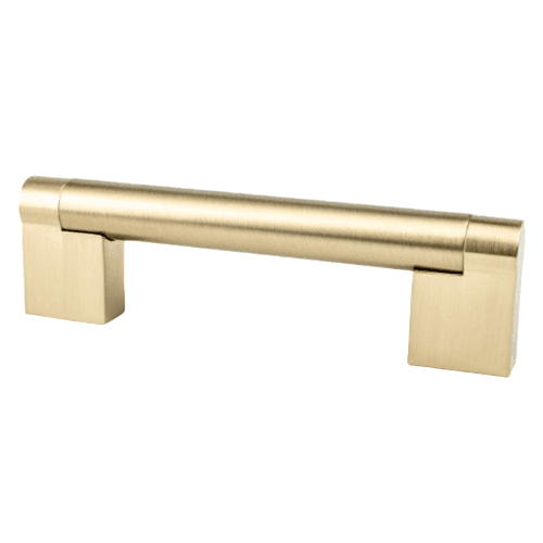 Contemporary Advantage Three Bar Pull in Champagne finish for sleek cabinets