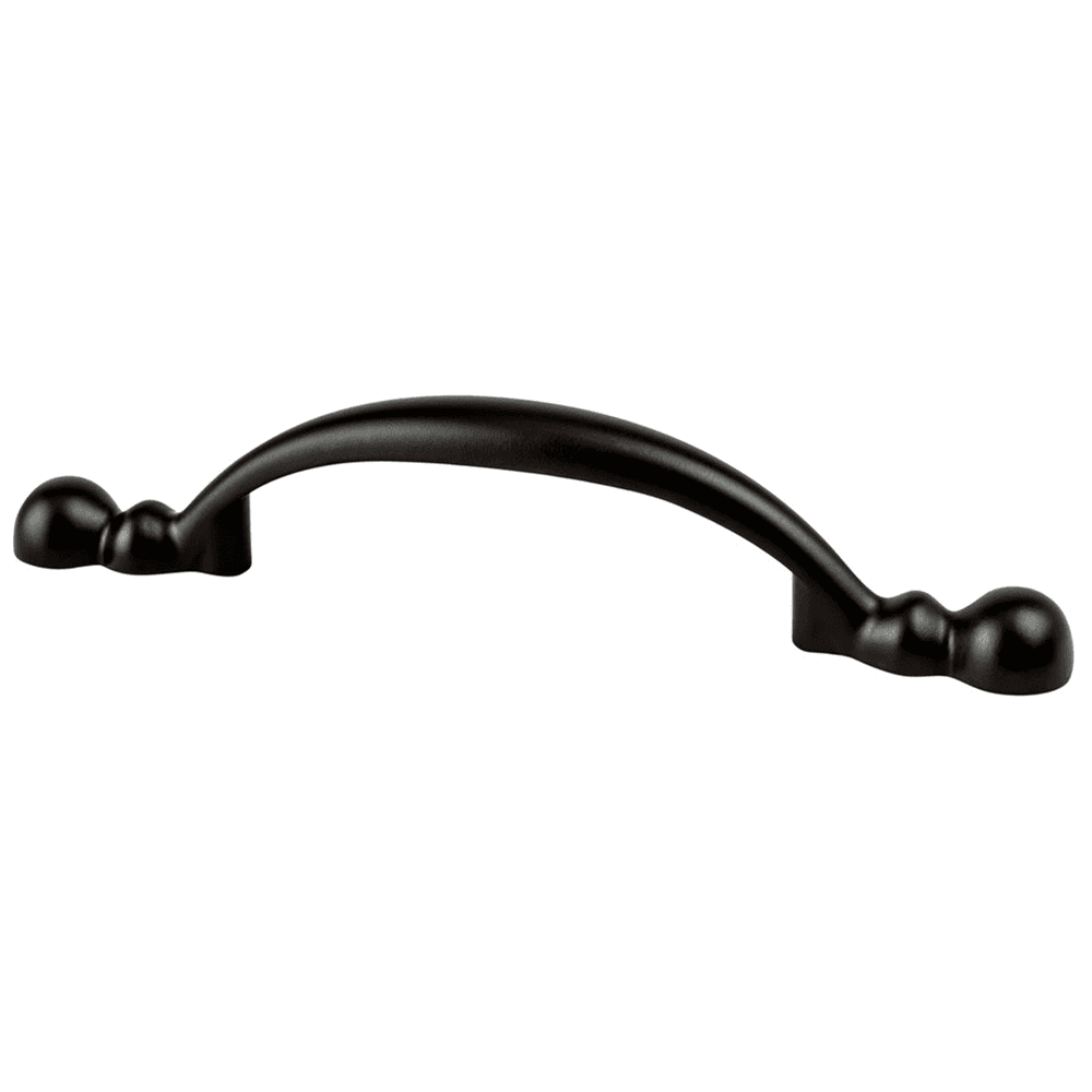Berenson Hardware 3" Advantage-4 General Pull in Matte Black - Classic Cabinet Hardware Collection