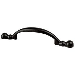 Berenson Hardware 3" Advantage-4 General Pull in Matte Black - Classic Cabinet Hardware Collection