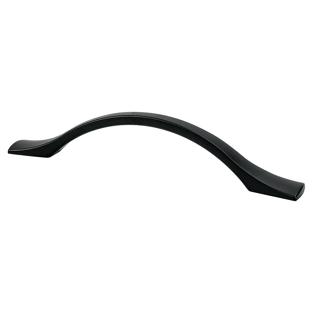 5-3/64" Echo Arch Pull, Matte Black Main - Image