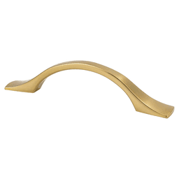 3-25/32" Echo Arch Pull, Modern Brushed Gold Main - Image